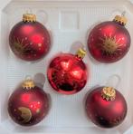 Kerstballen met zon en maan, Diversen, Kerst, Ophalen of Verzenden, Gebruikt
