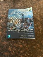 International Business Environment & Operations 17th edition, Ophalen of Verzenden, Zo goed als nieuw, Overige niveaus