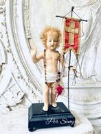 Per Sempre,Prachtig Antiek Wassen Kindje Jezus, Antiek en Kunst, Ophalen of Verzenden