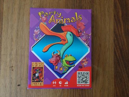 Party animals 999 games, Hobby en Vrije tijd, Gezelschapsspellen | Kaartspellen, Zo goed als nieuw, Een of twee spelers, Drie of vier spelers