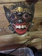 Houten masker Indonesië, Ophalen of Verzenden
