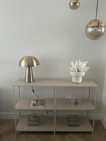 Mooi als nieuw beige open kastje 120x80x35 t.w.v 199,- beschikbaar voor biedingen