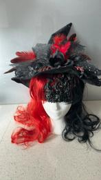 Heksenhoed Halloween, Kleding | Dames, Carnavalskleding en Feestkleding, Ophalen of Verzenden, Nieuw, Maat 38/40 (M), Halloween