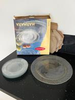 Nieuw Glazen Taart en gebak borden 13 delige, Huis en Inrichting, Ophalen of Verzenden, Bord(en), Overige stijlen, Glas