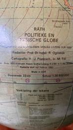 Vintage globe wereldbol, Ophalen of Verzenden, Gebruikt