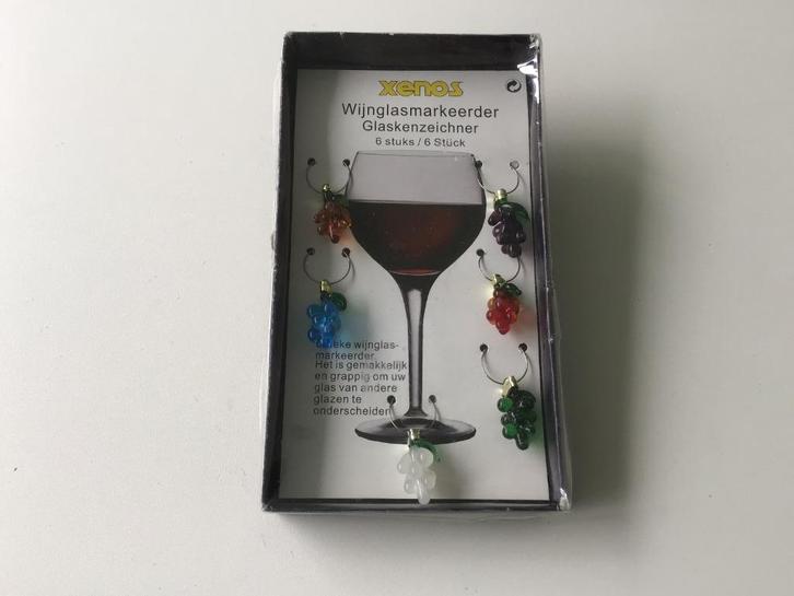 Wine charms druiven *NIEUW*, Huis en Inrichting, Keuken | Keukenbenodigdheden, Nieuw, Ophalen of Verzenden