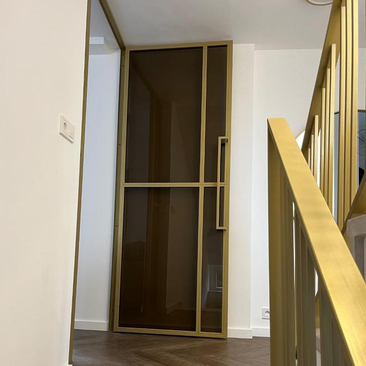 Gouden Stalen Deuren diversen projecten, Doe-het-zelf en Verbouw, Deuren en Horren, Nieuw, Binnendeur, 215 cm of meer, 80 tot 100 cm