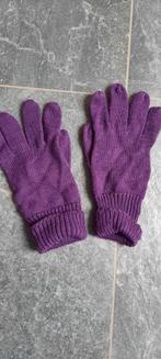 Dames handschoenen mt L.Paars., Ophalen of Verzenden, Zo goed als nieuw, Handschoenen