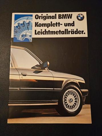 Brochure BMW Velgen, Wielrenners 1989 beschikbaar voor biedingen