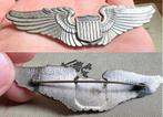 Vroege Gemsco Pilot Wing 3'' inch Amerikaans USAAF Medaille, Ophalen of Verzenden, Duitsland, Embleem of Badge