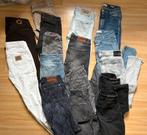 Jeans, designer, pakket van 16 jeans, maten 26/27/28/, Ophalen of Verzenden, Zo goed als nieuw, W28 - W29 (confectie 36), Overige kleuren