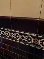 Antieke Keukentegels, Art Nouveau Motief, ca. 1910, Antiek en Kunst, Antiek | Wandborden en Tegels, Ophalen