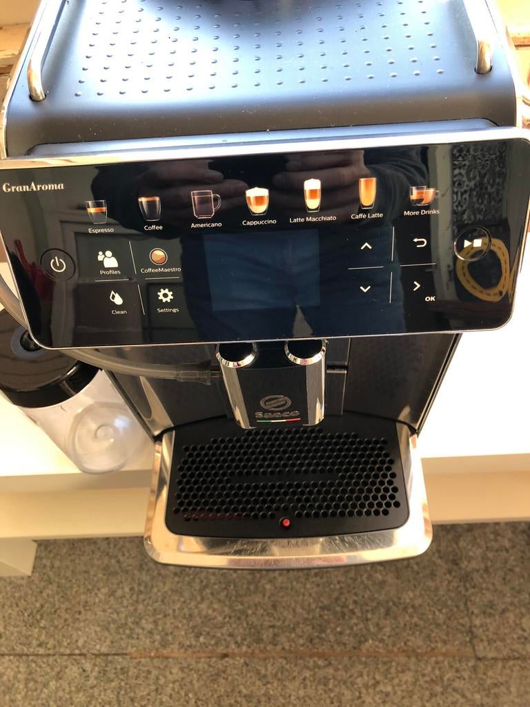 Philips saeco gran Aroma koffiemachine, Witgoed en Apparatuur, Koffiezetapparaten, Ophalen of Verzenden, Zo goed als nieuw, Koffiemachine