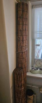 Bamboe rolgordijnen voor binnen, Tuin en Terras, Ophalen, Zo goed als nieuw, Hout, 200 cm of meer