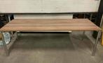 Kantoor tafel hout, 50 tot 75 cm, 200 cm of meer, Zo goed als nieuw, Rechthoekig