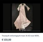 MON CHERI trouwjurk verlovingsjurk maat S / 36 met sluier, Ophalen of Verzenden, Zo goed als nieuw, Wit, Trouwjurk