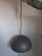 Grijze metalen hanglamp - zware kwaliteit, Huis en Inrichting, Ophalen, Gebruikt, Metaal, Minder dan 50 cm