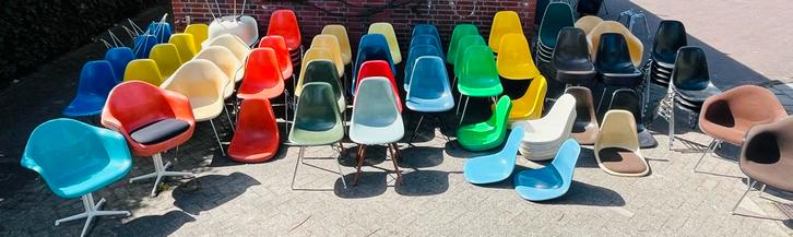 Herman Miller glasvezel Design Eames vintage vitra origineel, Huis en Inrichting, Stoelen, Zo goed als nieuw, Ophalen of Verzenden