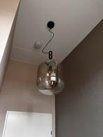 Glazen hanglamp diameter 35cm, Huis en Inrichting, Ophalen of Verzenden, Zo goed als nieuw, Minder dan 50 cm