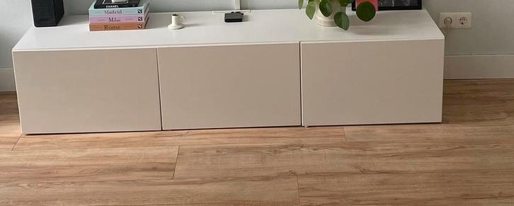 Witte TV Kast (180x41x40) - Direct Ophalen!, Huis en Inrichting, Kasten | Televisiemeubels, Gebruikt, Minder dan 100 cm, 150 tot 200 cm