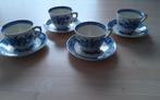 MASON'S STRATFORD BLAUW 4 KOP EN SCHOTELS, Antiek en Kunst, Antiek | Servies los, Ophalen