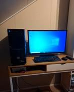 Complete pc met monitor, toetsenbord en muis, Computers en Software, Desktop Pc's, Ophalen, Gebruikt, Met monitor, Gaming