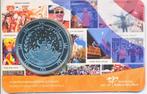 Nederland 10 jaar koningsdag penning 2023 in Coincard, Ophalen of Verzenden, Overige materialen, Nederland