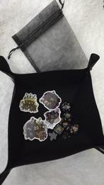 Dungeons & Dragons Gift Set – Donkere DnD Dice zwart goud, Ophalen of Verzenden, Nieuw