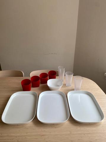 Plastic mcdonalds service uit Frankrijk | vaatwasbestendig beschikbaar voor biedingen