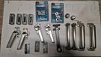 Partij Hang- en Sluitwerk, Doe-het-zelf en Verbouw, Hang- en Sluitwerk, Ophalen of Verzenden, Gebruikt, Rvs, Klink of Kruk