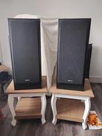 2 Philips FB830 speakers voorzien van nieuwe woofers, Ophalen, Refurbished, Front, Rear of Stereo speakers, Philips