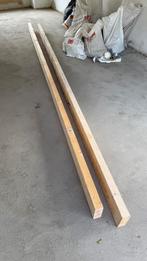 2 stuks geschaafde vuren balken 4.2m met kopmaat 158x56mm, Ophalen, Zo goed als nieuw, 250 cm of meer, Balken