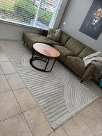 Vloerkleed Nori Curves wit, Huis en Inrichting, Ophalen, Zo goed als nieuw, Wit, Tapijt