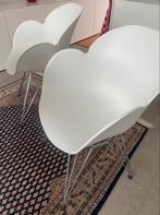 Nieuw. Twee designstoelen wit kunststof. Nieuw, Huis en Inrichting, Ophalen, Kunststof, Twee, Wit