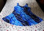 Blauwe zwem jurk  met los zwart broekje Maat XXL, Kleding | Dames, Badmode en Zwemkleding, Verzenden, Gedragen, Blauw, Overige typen
