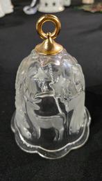 Glazen kerst bel, Ophalen of Verzenden, Zo goed als nieuw