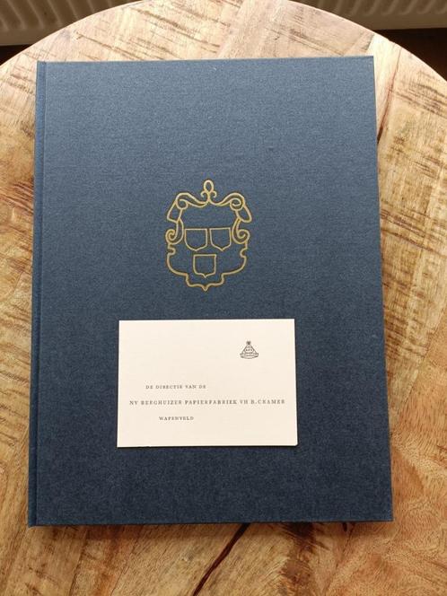 250 jaar Berghuizer papierfabriek, Boeken, Kunst en Cultuur | Fotografie en Design, Zo goed als nieuw, Overige onderwerpen, Ophalen of Verzenden