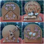 Louët S40 hatbox spinnewiel kofferspinnewiel met schapen, Ophalen, Gebruikt, Spinnewiel