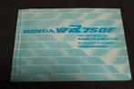 Honda VFR750F 1985 motorcycle owner's manual VFR 750 F, Motoren, Handleidingen en Instructieboekjes, Ophalen of Verzenden, Honda