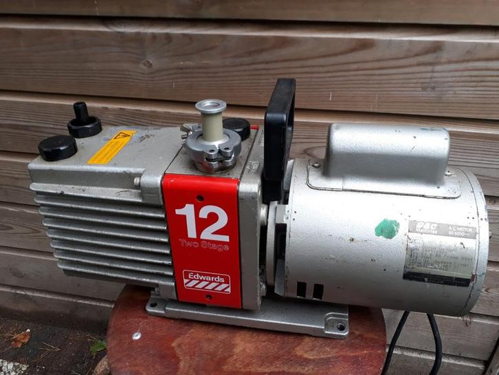 Vacuum pomp en toebehoren, Doe-het-zelf en Verbouw, Motoren, Gebruikt, Elektromotor, Ophalen of Verzenden