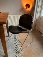 Vintage Car Katwijk Jimmy Stoelen - Set van 8, Huis en Inrichting, Stoelen, Kunststof, Gebruikt, Zwart, Ophalen of Verzenden