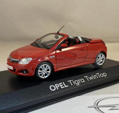 Minichamps Opel Tigra Twin Top 2004 1:43, Hobby en Vrije tijd, Modelauto's | 1:43, Nieuw, Auto, MiniChamps, Verzenden