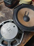 Mooie woofers Philips  AD 8065/w8 dikke rubberen randen 19 c, Philips, Ophalen of Verzenden, Zo goed als nieuw, Minder dan 60 watt