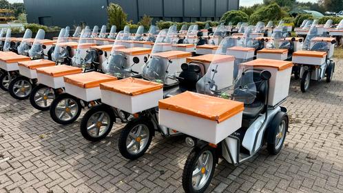 40x Kyburz DXP 5.0 Elektrische Bezorg scooters UNIEK PROJECT, Fietsen en Brommers, Overige Fietsen en Brommers, Gebruikt, Ophalen of Verzenden