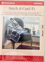 Husqvarna Stich card Quilten, Hobby en Vrije tijd, Naaimachines en Toebehoren, Ophalen of Verzenden, Zo goed als nieuw, Husqvarna