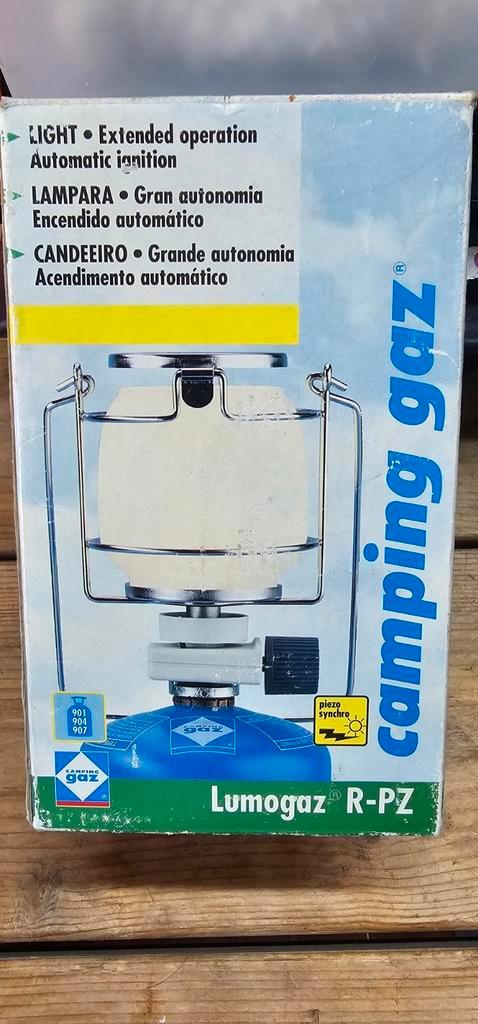 Camping Lumogaz RP-Z gaslamp max 80 wh weinig gebruikt, Caravans en Kamperen, Caravan accessoires, Zo goed als nieuw, Ophalen of Verzenden