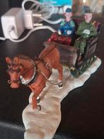 Lemax man en vrouw met paard en koets, Diversen, Kerst, Ophalen of Verzenden
