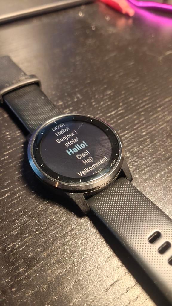 Garmin vivoactive 4, Sieraden, Tassen en Uiterlijk, Sporthorloges, Zo goed als nieuw, Android, Zwart, Afstand, Calorieverbanding