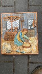 Oude ambacht tegel keramiek westraven, Antiek en Kunst, Ophalen of Verzenden