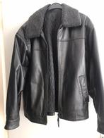 Leren jas, Ophalen, Zo goed als nieuw, Zwart